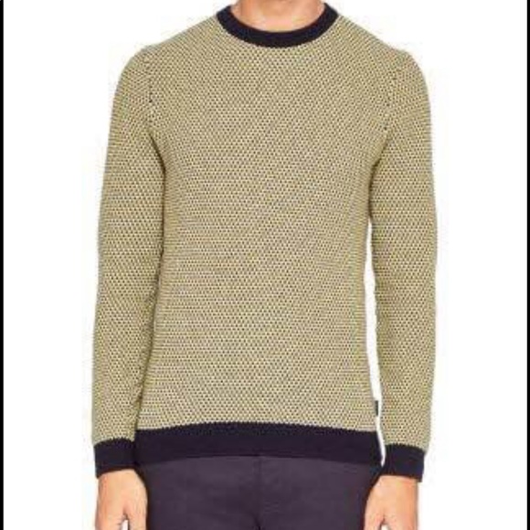 BNWT Ted Baker triple stitch crew neck Ted size 3 - Picture 2 of 3